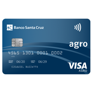 Banco Santa Cruz - Tarjeta Agro