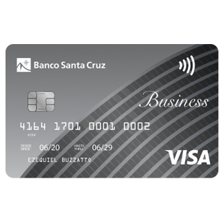 Banco Santa Cruz - Tarjeta Business